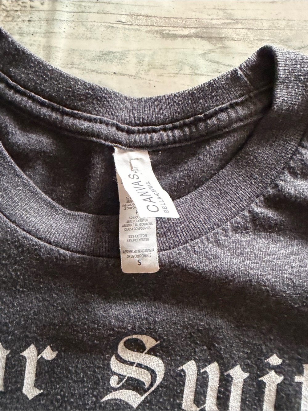 Taylor Swift Reputation Stadium Tour 2018 Dark Gray Size Small - Picture 6 of 6